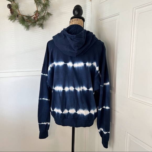 Young Fabulous & Broke Piper Tie Dye Cowl Neck Hooded Sweatshirt - Picture 11 of 16